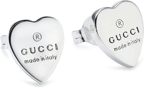 gucci orecchini cuore|Orecchini in Argento .